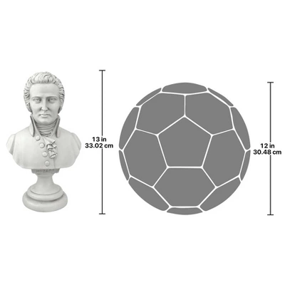 Design Toscano Great Composer Collection: Mozart Sculpture - Image 6