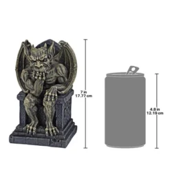 Design Toscano Hemlock's Gargoyle Throne Statue: Small