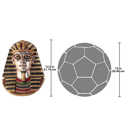 Design Toscano Tutankhamen Egyptian Wall Sculpture - Image 2