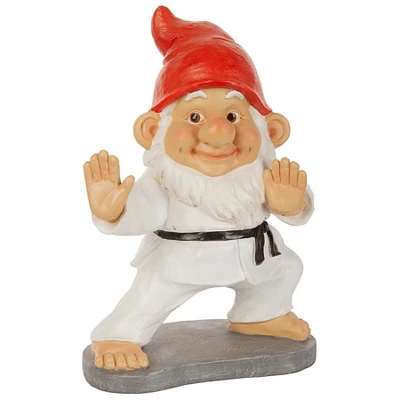 Design Toscano Karate Kobi Martial Arts Garden Gnome Statue 1 Design Toscano Karate Kobi Martial Arts Garden Gnome Statue