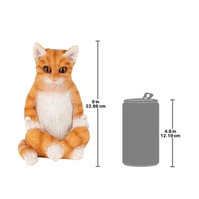 Design Toscano Zen Kitty Meditating Cat Statue - Image 6