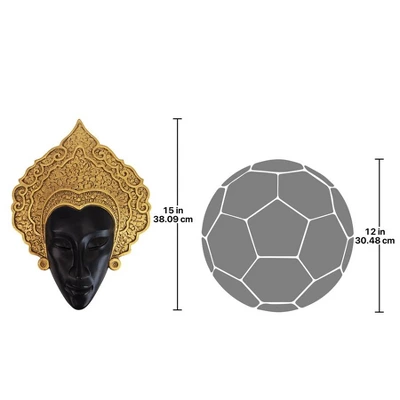 Design Toscano Thai Court Dancer Mask Wall Sculpture - Image 5