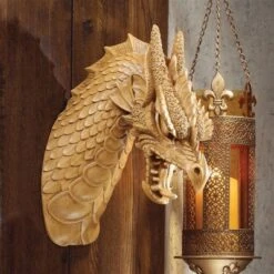Design Toscano Head Of The Beast Dragon Wall Sculpture: Set Of Two -Design Toscano GUEST d67cb65e f4eb 4678 aee8 31462f556c8d
