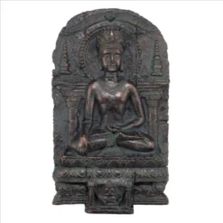 Design Toscano Earth Witness Buddha Wall Sculpture