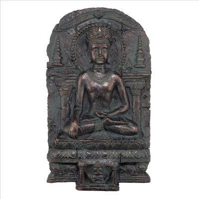 Design Toscano Earth Witness Buddha Wall Sculpture