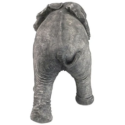 Design Toscano Eloise The Baby Calf Elephant Statue - Gray - Image 4