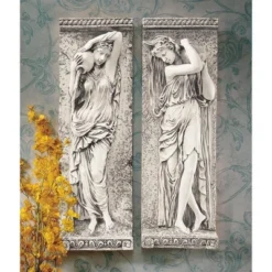 Design Toscano Water Maidens Wall Friezes: Set