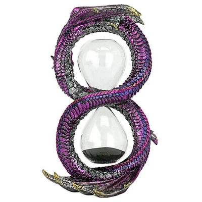 Design Toscano Witness To Time Gothic Dragon Sculptural Sandtimer Hourglass - Image 3