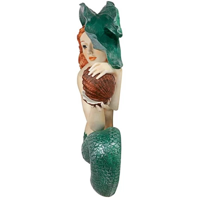 Design Toscano Misty Mae, Siren Of The Sea Mermaid Wall Sculpture - Image 3
