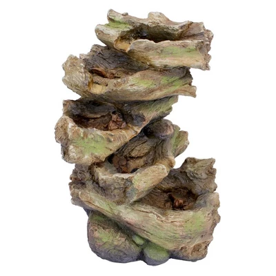 Design Toscano Mesquite Falls Illuminated Garden Fountain - Multicolored - Image 2