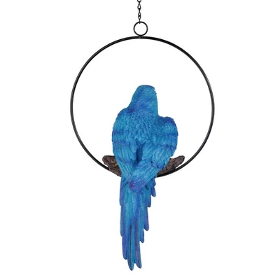 Design Toscano Polly In Paradise Parrot On Ring Perch: Medium - Image 4