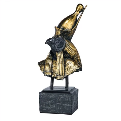 Design Toscano Gods Of Ancient Egypt Sculptures: Horus 1 Design Toscano Gods Of Ancient Egypt Sculptures: Horus