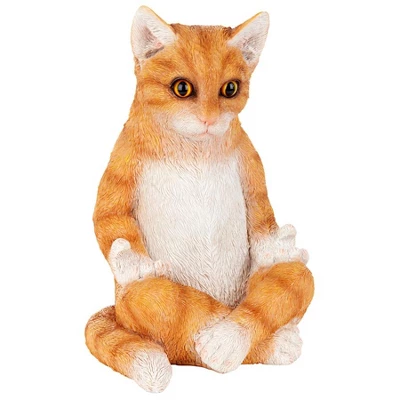 Design Toscano Zen Kitty Meditating Cat Statue