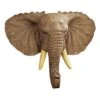 Design Toscano Lord Earl Houghton's Elephant Wall Sculpture