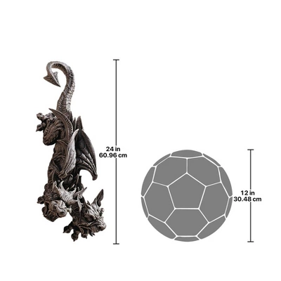 Design Toscano Double Trouble Hanging Gargoyle Sculpture - Image 2