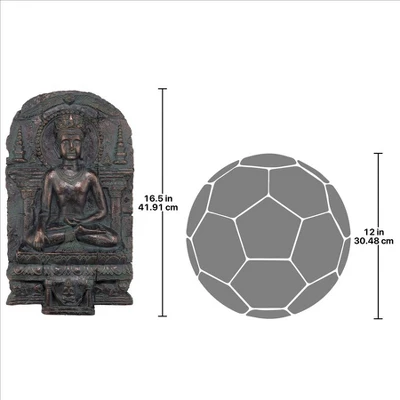 Design Toscano Earth Witness Buddha Wall Sculpture - Image 7