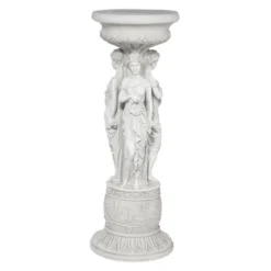 Design Toscano Chatsworth Manor Neoclassical Sculptural Pedestal