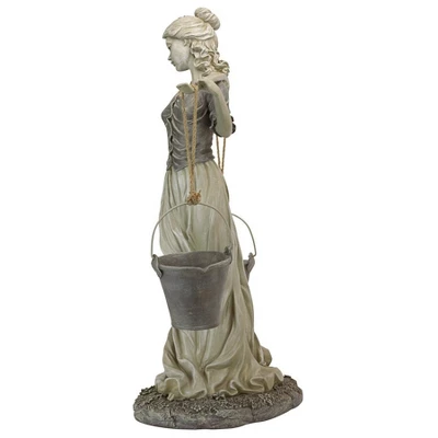 Design Toscano Magdalene The Danish Milkmaid Garden Woman Statue - Image 4