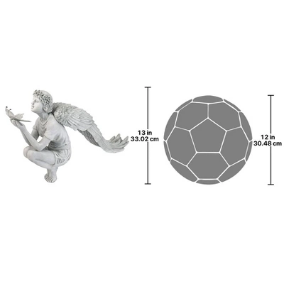 Design Toscano Glory Of The Garden Angel Statue By Artist Evelyn Myers Hartley 6 Design Toscano Glory Of The Garden Angel Statue By Artist Evelyn Myers Hartley - Image 6