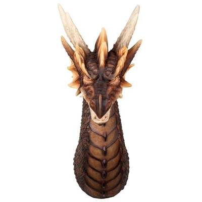 Design Toscano The Ruthless Knavesmire Dragon Trophy Wall Sculpture By Artist Liam Manchester - Image 2