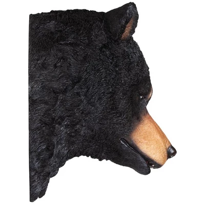 Design Toscano American Black Bear Sculptural Wall Trophy - Image 4
