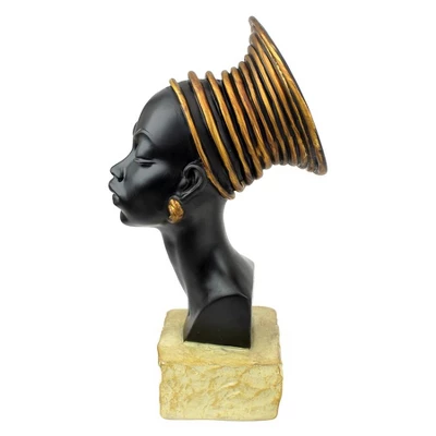 Design Toscano Nubian Kandake Sculptural Bust - Image 3