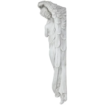 Design Toscano Santa Croce Angel Wall Sculptures - Off-White - Image 4